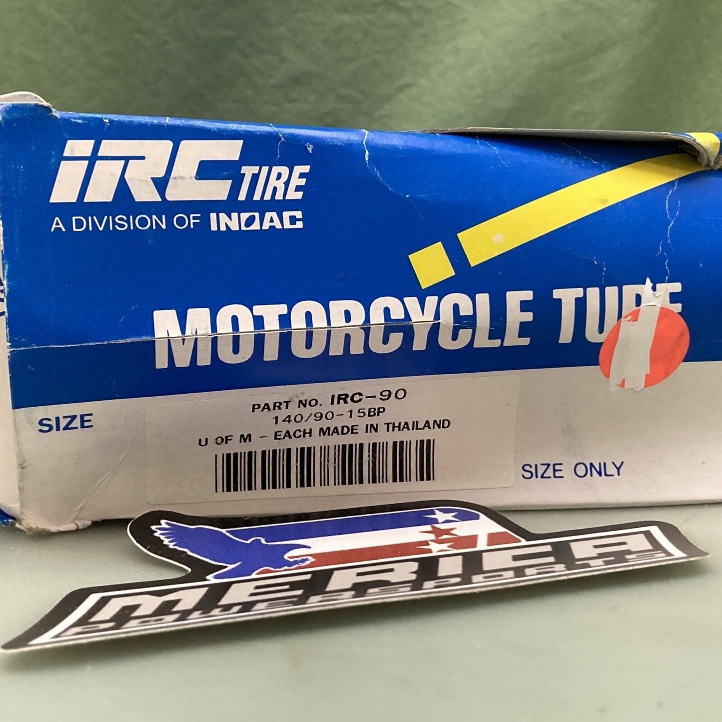 NEW GENUINE IRC TIRE 140/90 Tire Tube