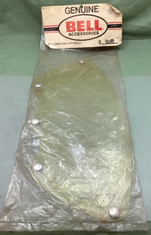 Bell 237-3 Helmet Face Shield Yellow New Genuine