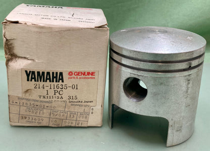 New Genuine Yamaha 214-11635-01 Piston 1 O/S 0.25