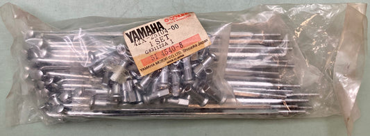 New Genuine Yamaha 42X-25104-00 Spoke Set, Front, 42X-25104-00-00