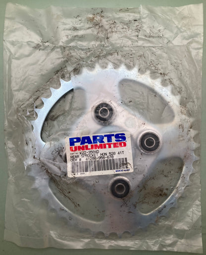 New Genuine Parts Unlimited K22-3504D Rear Sprocket, 41T 41200-958-670