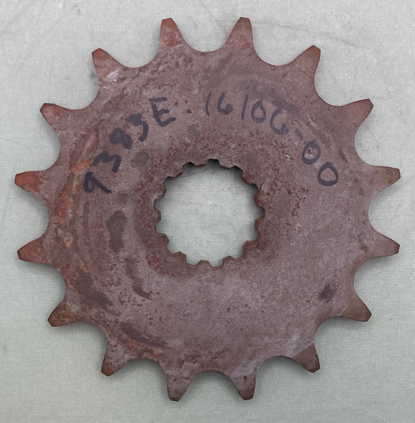 Replaces Yamaha 9383E-16106-00 Front Drive Sprocket, 16T