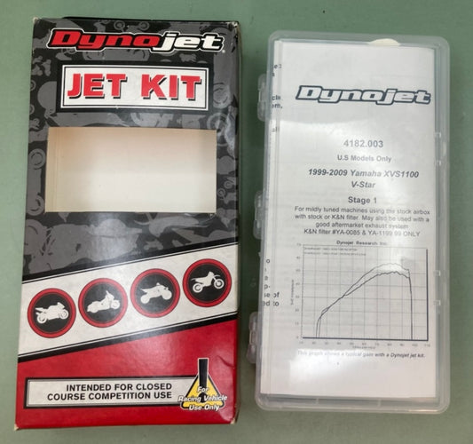 Dynojet DJ-4182 jet kit Stage 1 Yamaha New Genuine