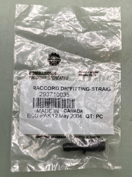 Bombardier 293710035 Straight Fitting. Commander, New Genuine