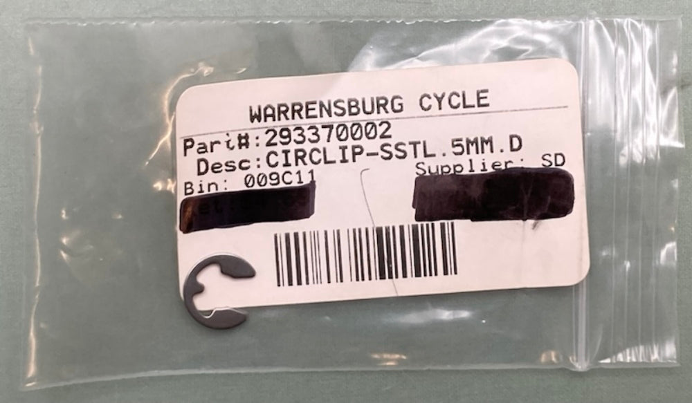 Replaces Sea-Doo 293370002 Circlip-Sstl.5Mm.Din.6799, New