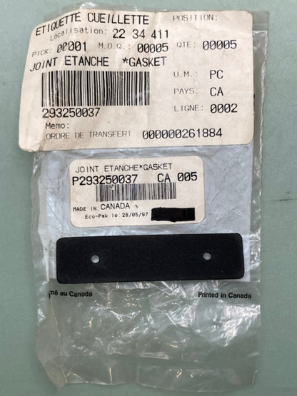 Bombardier 293250037 Gasket, New Genuine