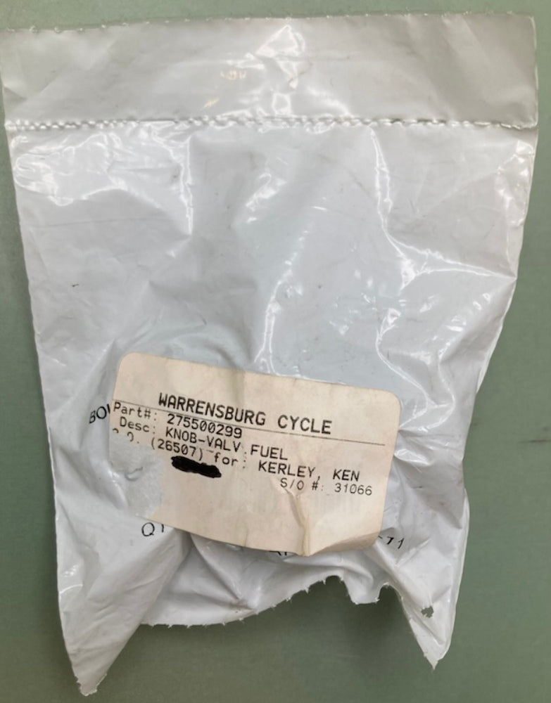 Replaces Sea-Doo 275500299 Knob, Valve Fuel, New