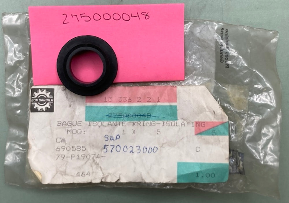 Bombardier 275000048 Isolating Ring, 570023000, New Genuine