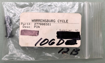 Replaces Sea-Doo 277000381 Pin, New