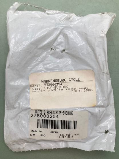 Replaces Sea-Doo 278000254 Stop - Bushing, New