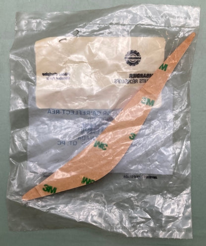 Bombardier 704900060 L.H. Rear Reflector, New Genuine