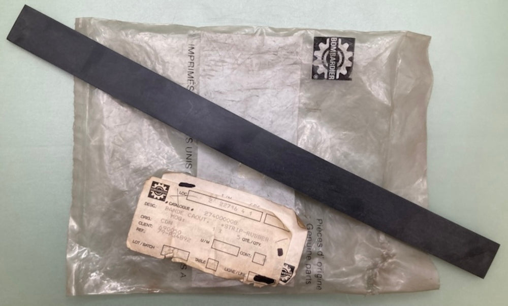 Bombardier 274000008 Rubber Muffler Strap, New Genuine
