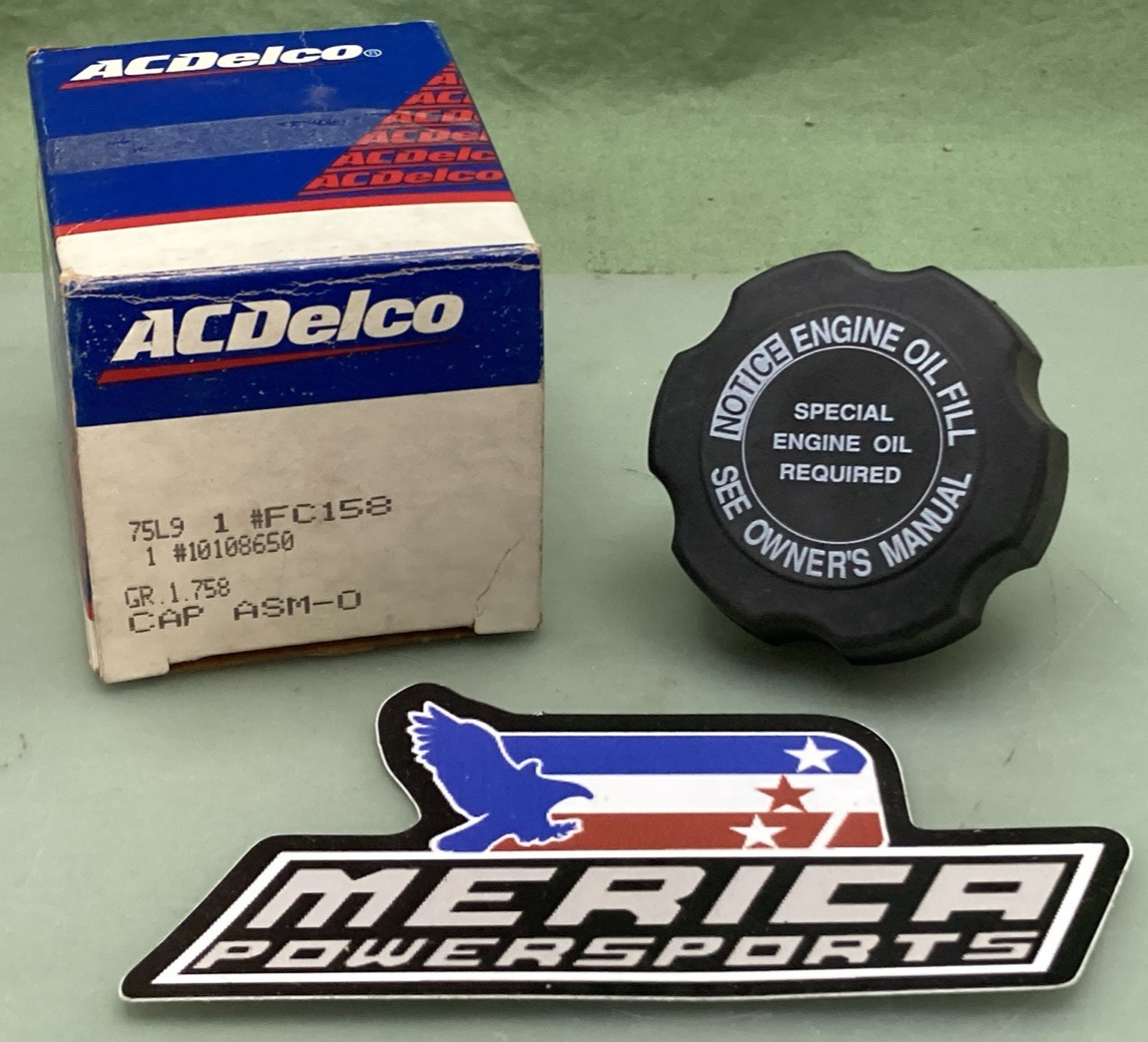 NEW GENUINE ACDELCO FC168 Gas Fuel Cap GM10108650