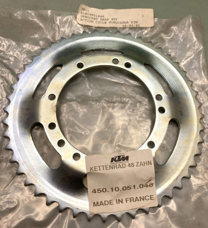 Replaces KTM 45010051048 Rear Sprocket 48T New