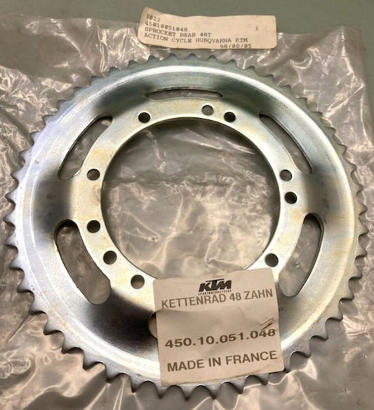 Replaces KTM 45010051048 Rear Sprocket 48T New