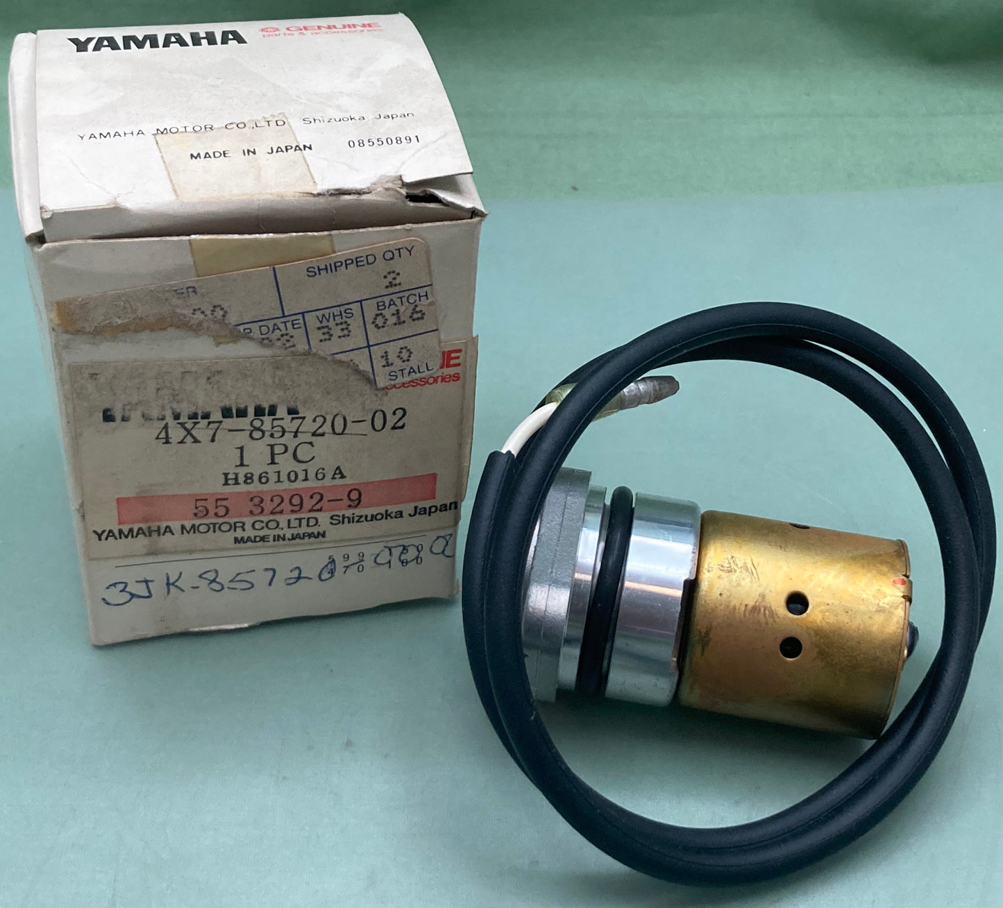 New Genuine Yamaha 4X7-85720-02 OIL LEVEL GAUGE ASSY 4X7-85720-00