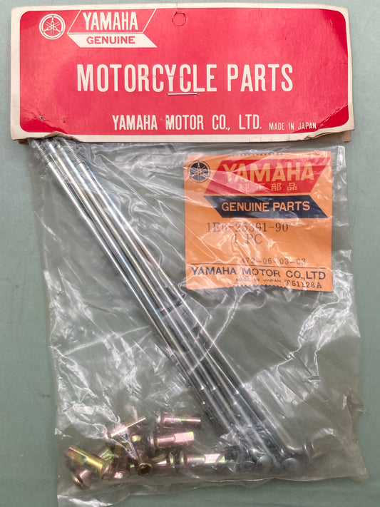 New Genuine Yamaha 1E6-25391-90 Inner Spoke Set 1