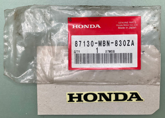 New Genuine Honda 87130-MBN-830ZA Mark Type 1