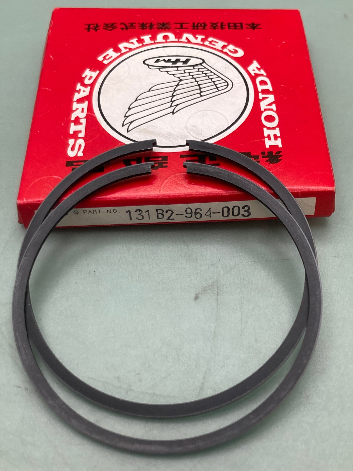 New Genuine Honda 131B2-964-003 Piston Ring Set O/S 0.25