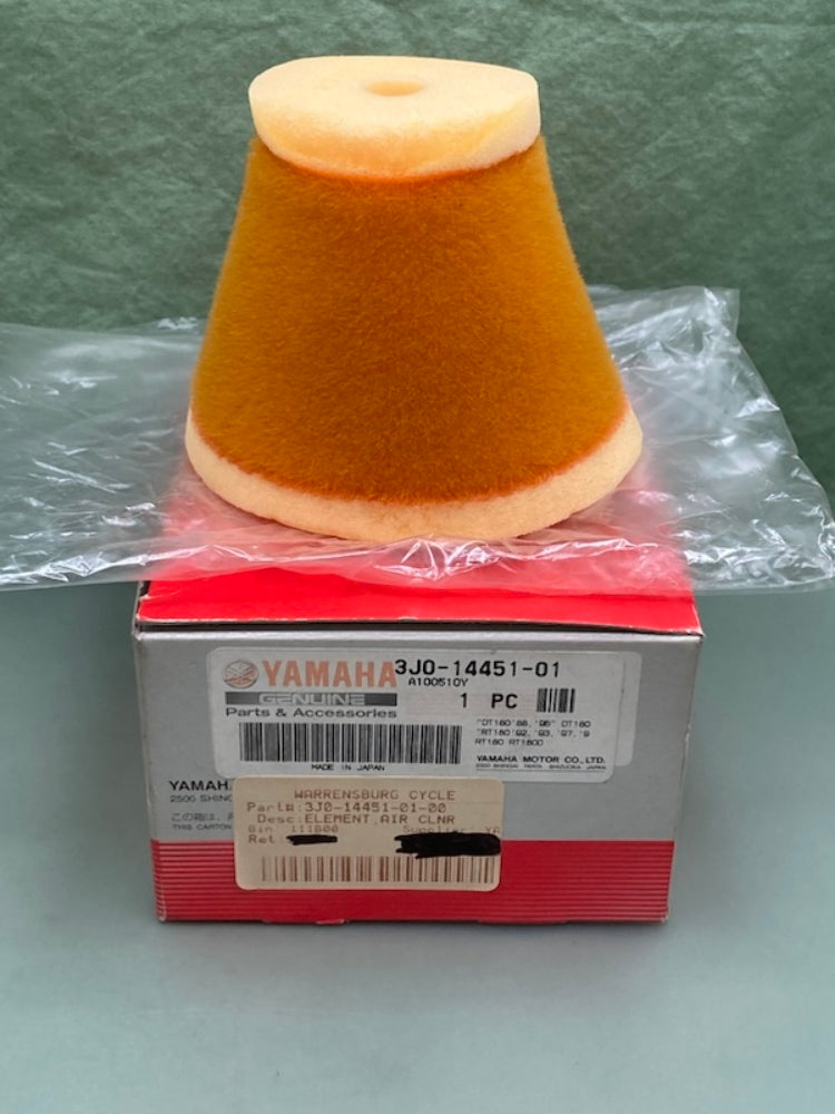 Yamaha 3J0-14451-01 Element, Air, Clnr New Genuine