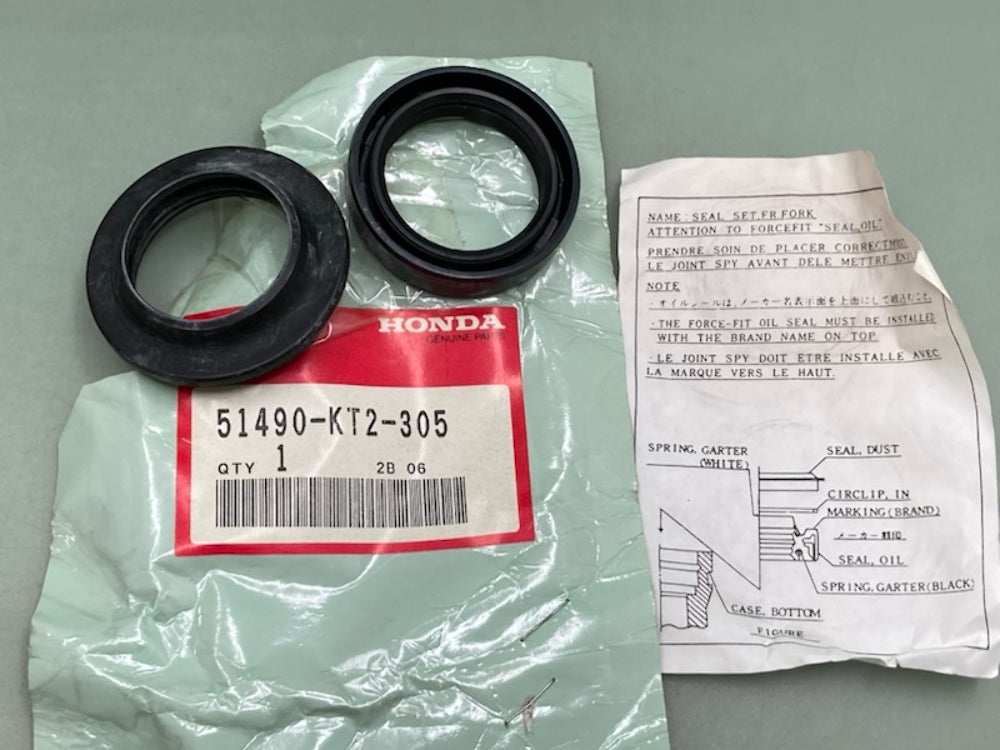 Honda 51490-KT2-305 Seal, Set, Fr., Fork New Genuine