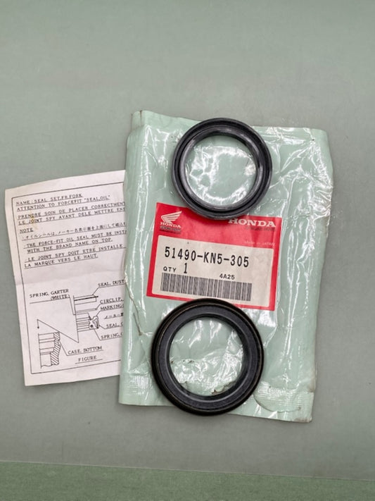 Honda 51490-KN5-305 Seal, Set, Fr., Fork  New Genuine