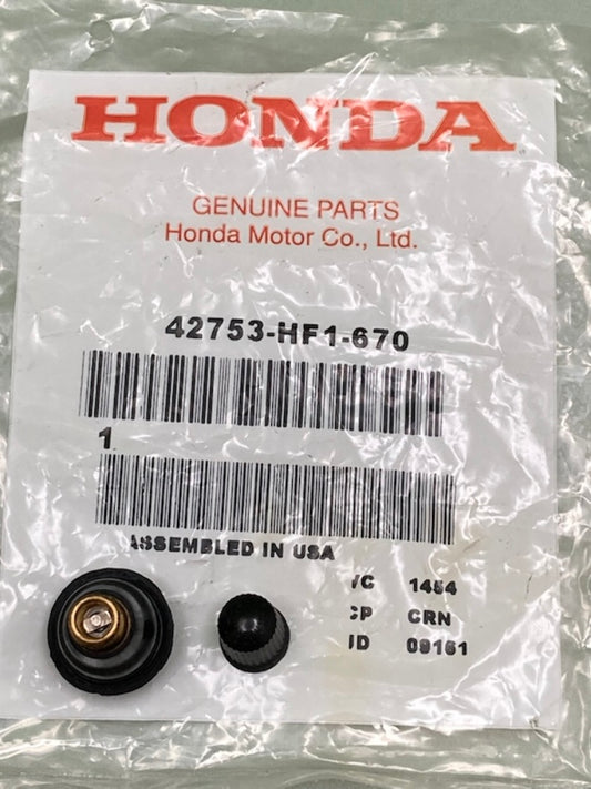 Honda 42753-HF1-670 Valve, Rim, (Tr412)  New Genuine