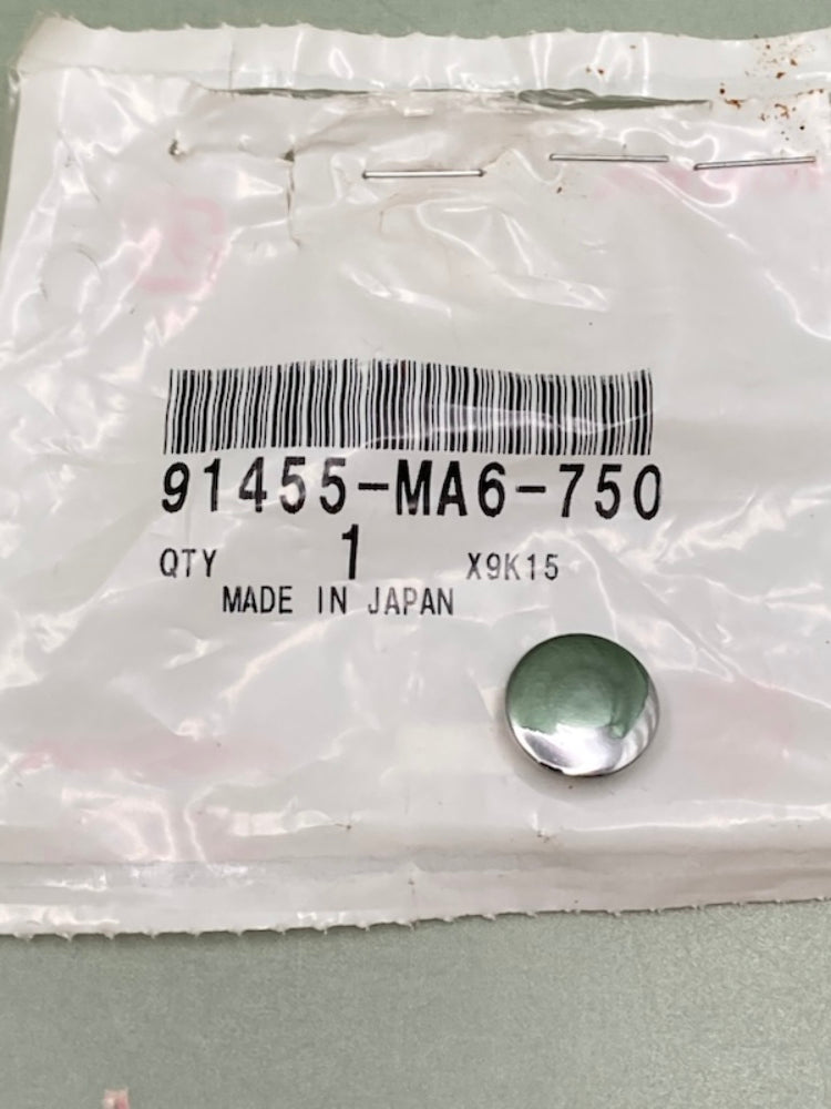 Honda 91455-MA6-750 Cap (8Mm)  New Genuine