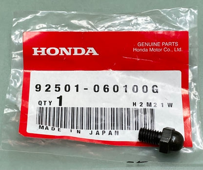 Honda 92501-060100G Bolt, Cap, (6X10)  New Genuine