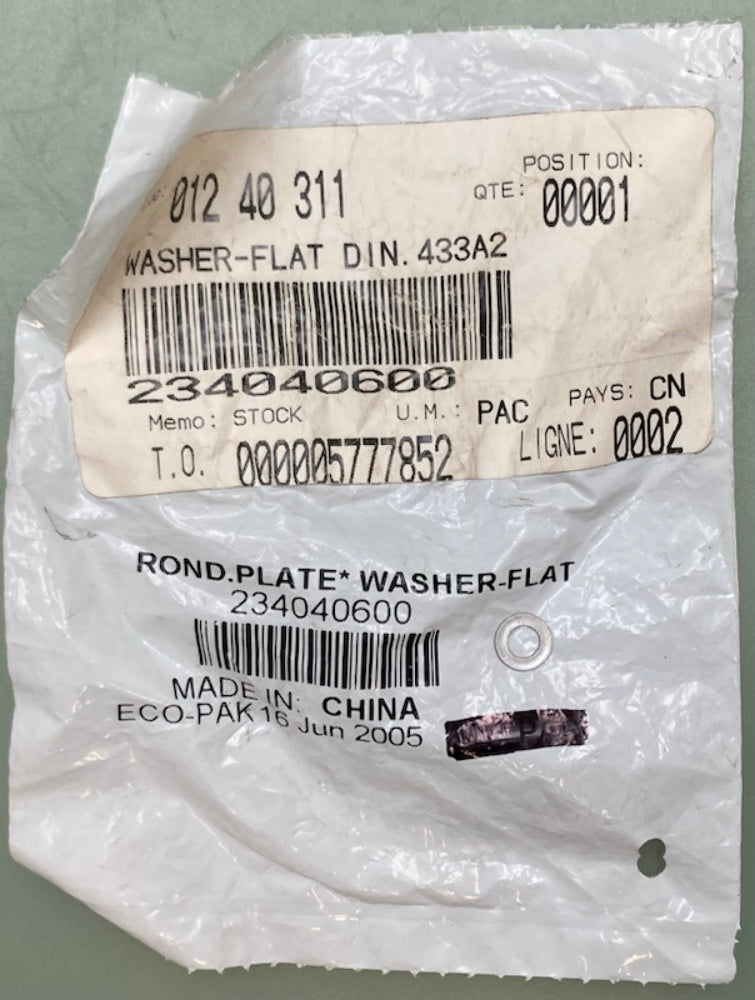 Qty 4 Can-Am 234040600 Flat Washer 4mm New Replaces