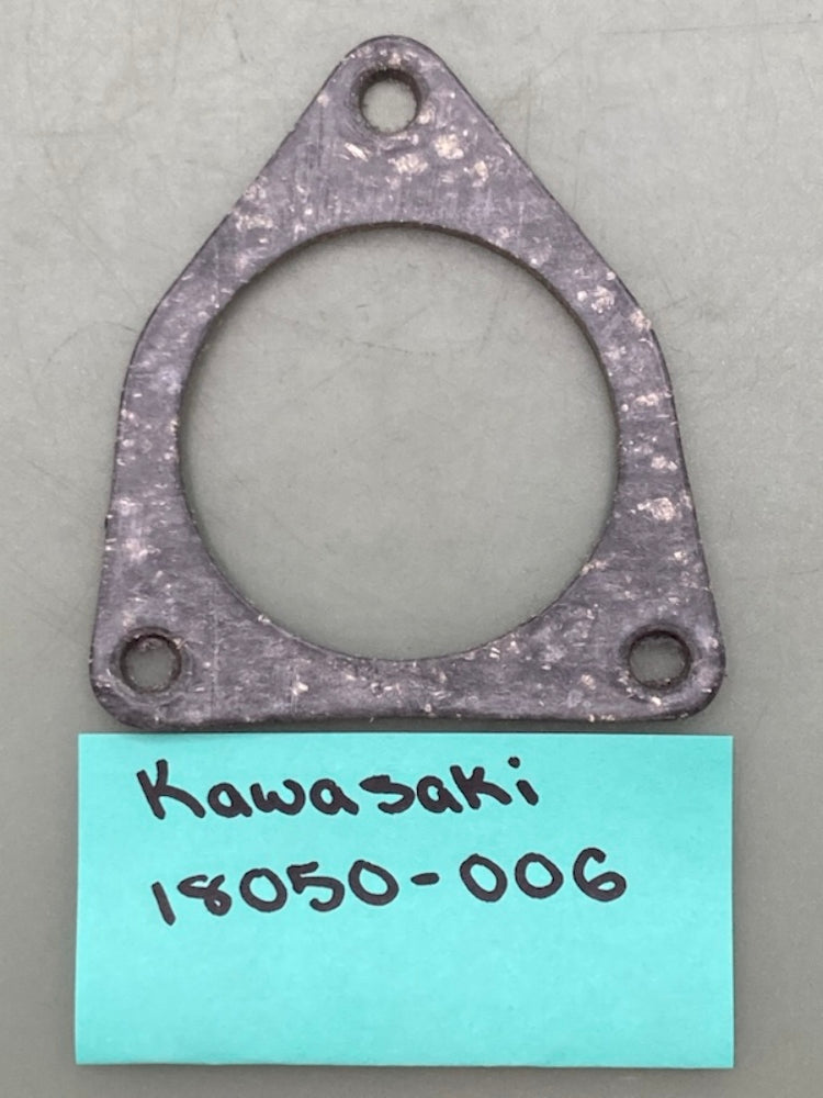 Replaces Kawasaki 18050-006 Exhaust Holder Gasket 18050-010 New