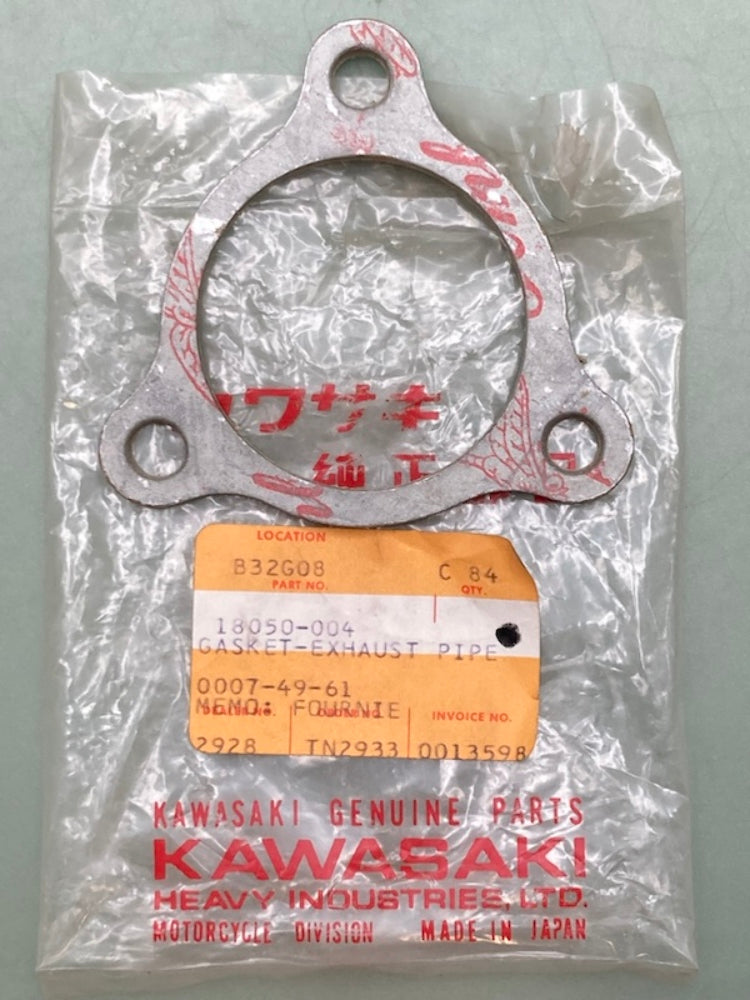 Kawasaki 18050-004 Exhaust Pipe Gasket New Genuine