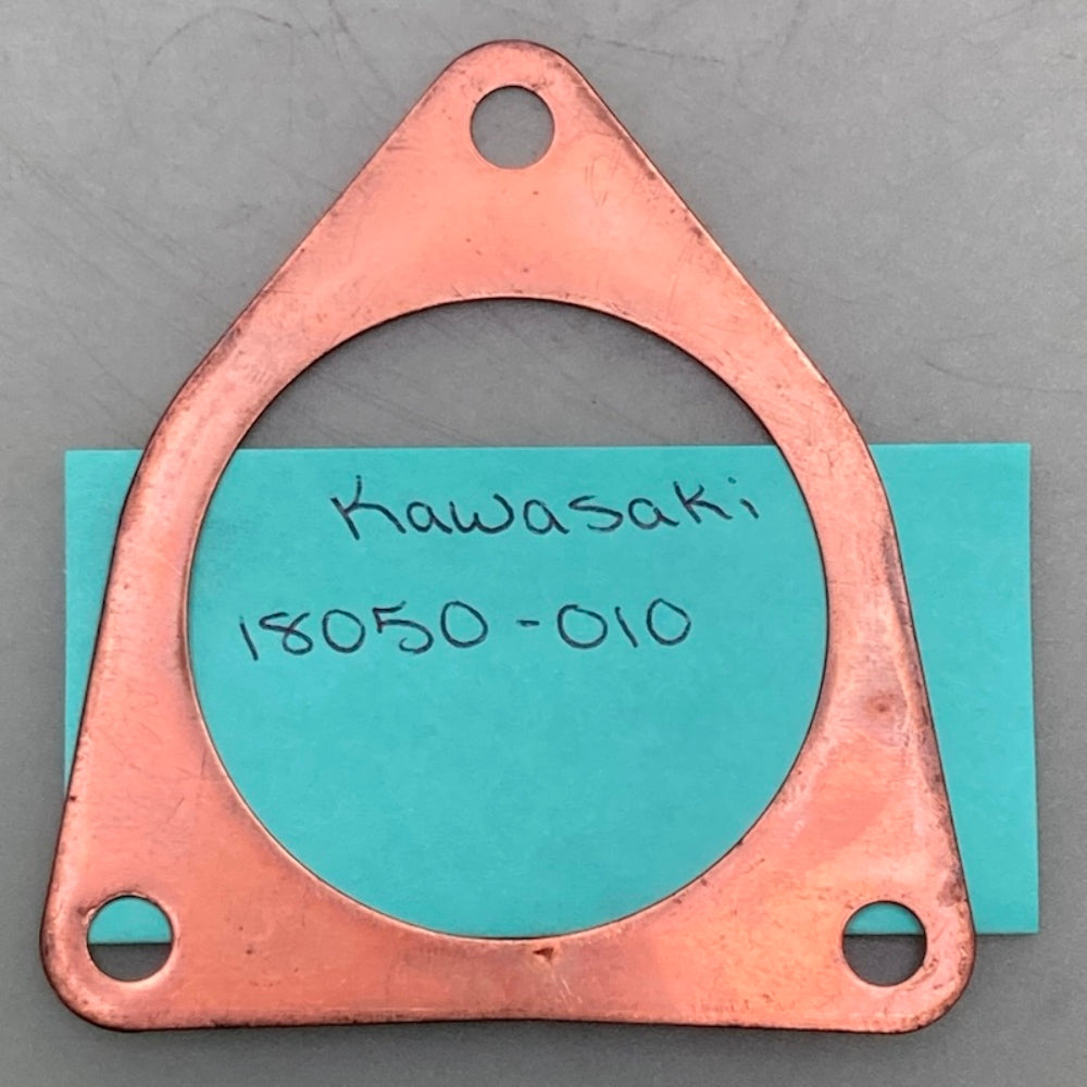 Kawasaki 18050-010 Gasket Exhaust Pipe New Replaces