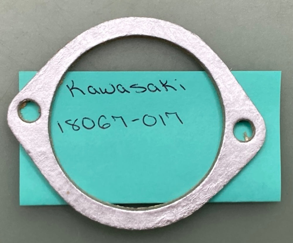 Kawasaki 18067-017 Exhaust Pipe Gasket 11060-1487 New Replaces