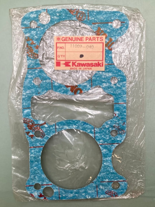 Qty 2 Kawasaki 11009-040 Cylinder Base Gasket New Genuine