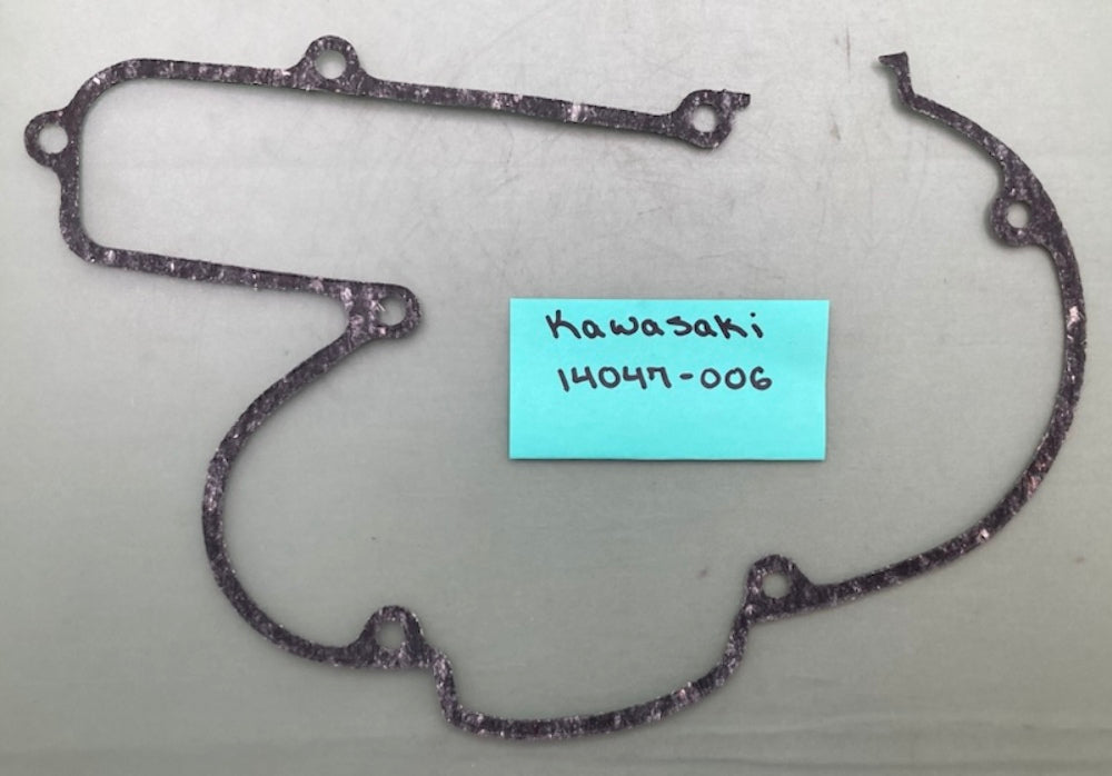 Replaces Kawasaki 14047-006 LH Carb Cover Gasket New