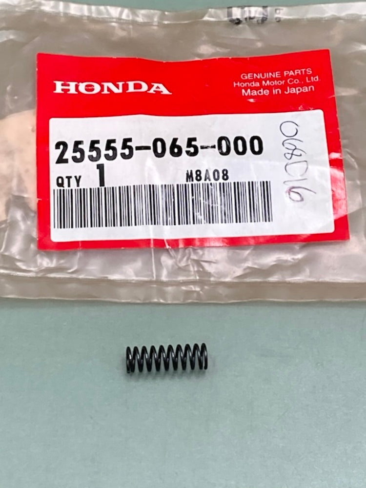 Honda 25555-065-000 Spring, Oil, Through  New Genuine