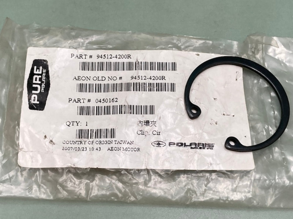 Qty 2 Polaris 0450162 Circlip, Internal New Genuine