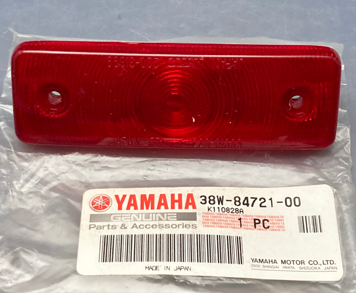 New Genuine Yamaha 38W-84721-00 Taillight Lens