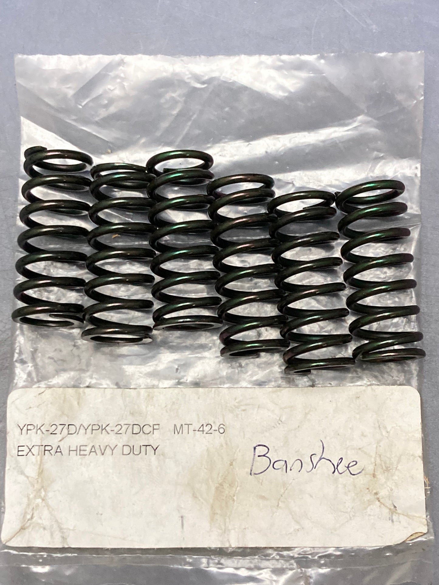 New Genuine Barnett MT-42-6 Heavy Duty Clutch Spring Kit 6 Springs
