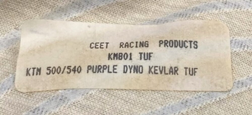 Ceet KM801 Tuf Racing Seat Cover for KTM 500/540 Purple Dyno New Genuine