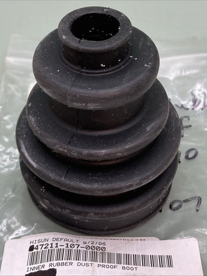 NEW REPLACES HISUN 47211-107-0000 INNER RUBBER DUST PROOF BOOT