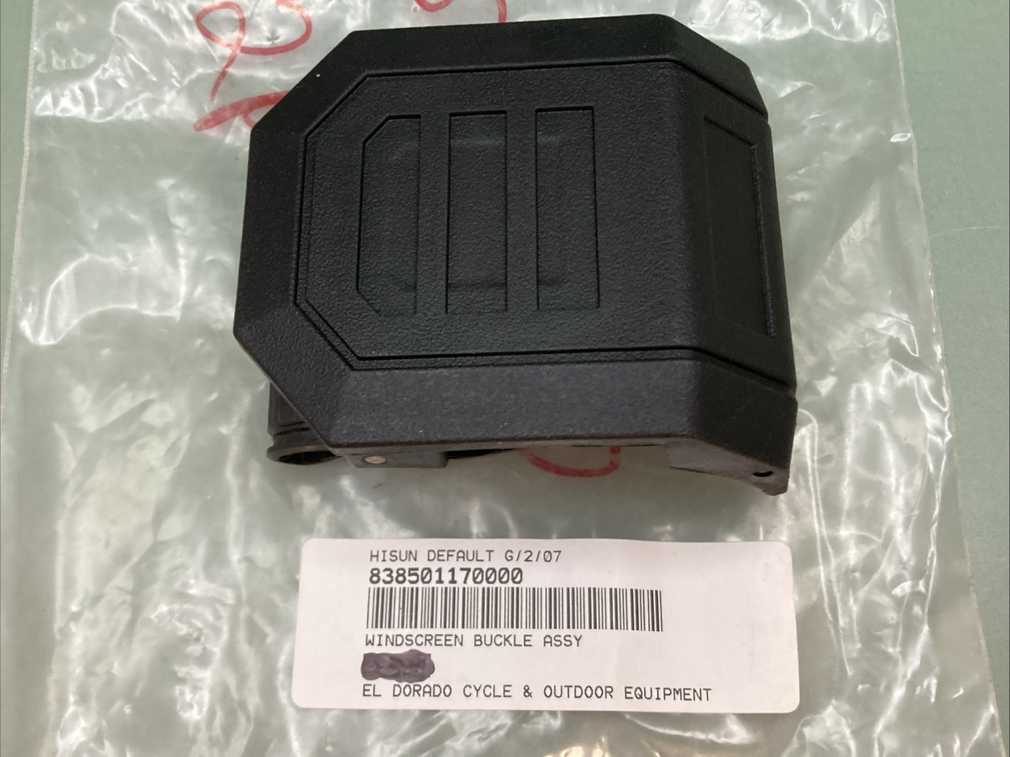 NEW REPLACES HISUN 83850-117-0000 WINDSCREEN BUCKLE ASSY