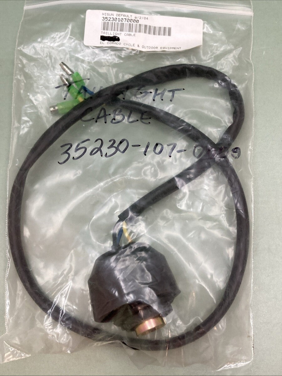 NEW REPLACES HISUN 32530-107-0000 TAIL LIGHT CABLE