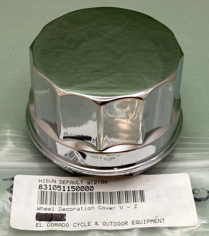 NEW REPLACES HISUN 83105-115-0000 WHEEL DECORATION COVER 1 3/8"