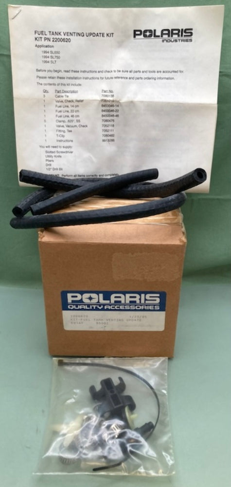 Polaris 2200620 Fuel Tank Venting Update New Genuine