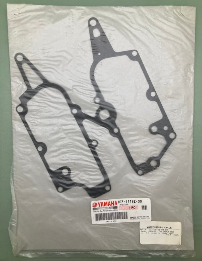 Yamaha 1D7-11182-00 Cylinder Head Gasket 2, 1D7-11182-10-00 New Genuine