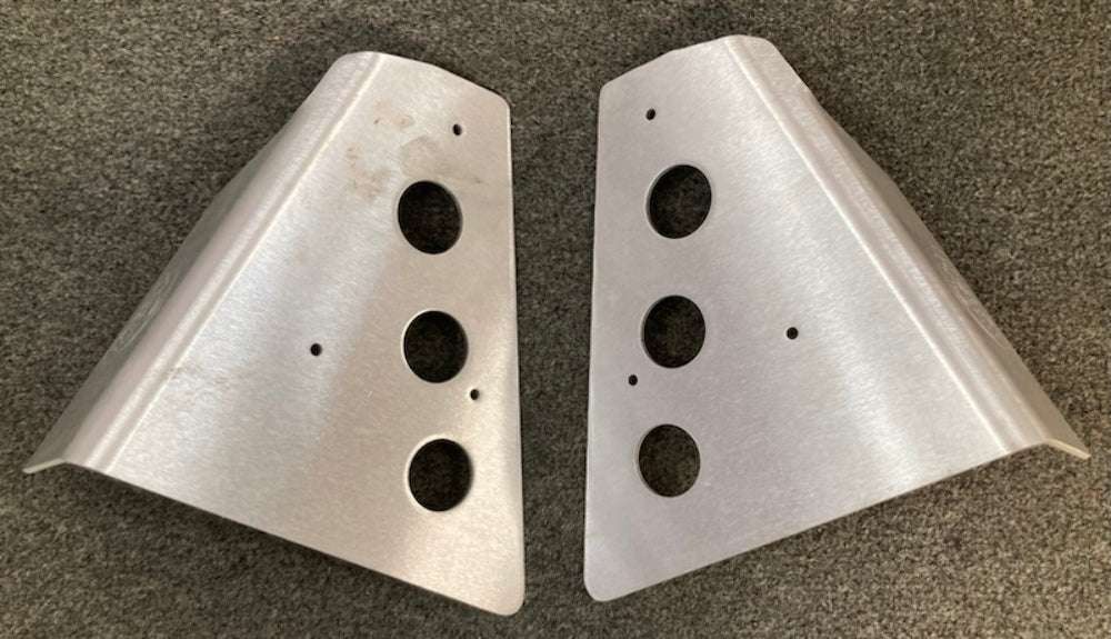 Yamaha ABA-5KM34-10 Fr A-Arm Guard/Grizzly Set ABA-5KM34-10-00 New Genuine