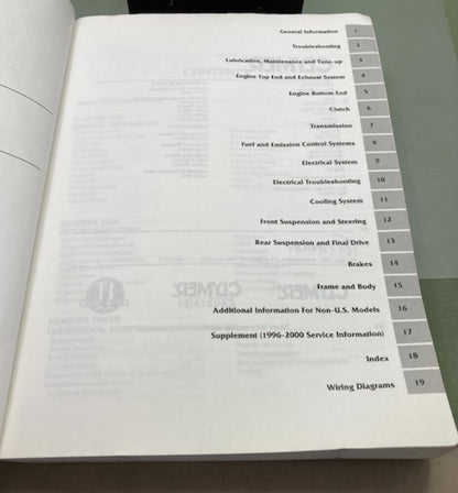 Clymer M506-2 GL1500 Service Manual '93-'00 Genuine