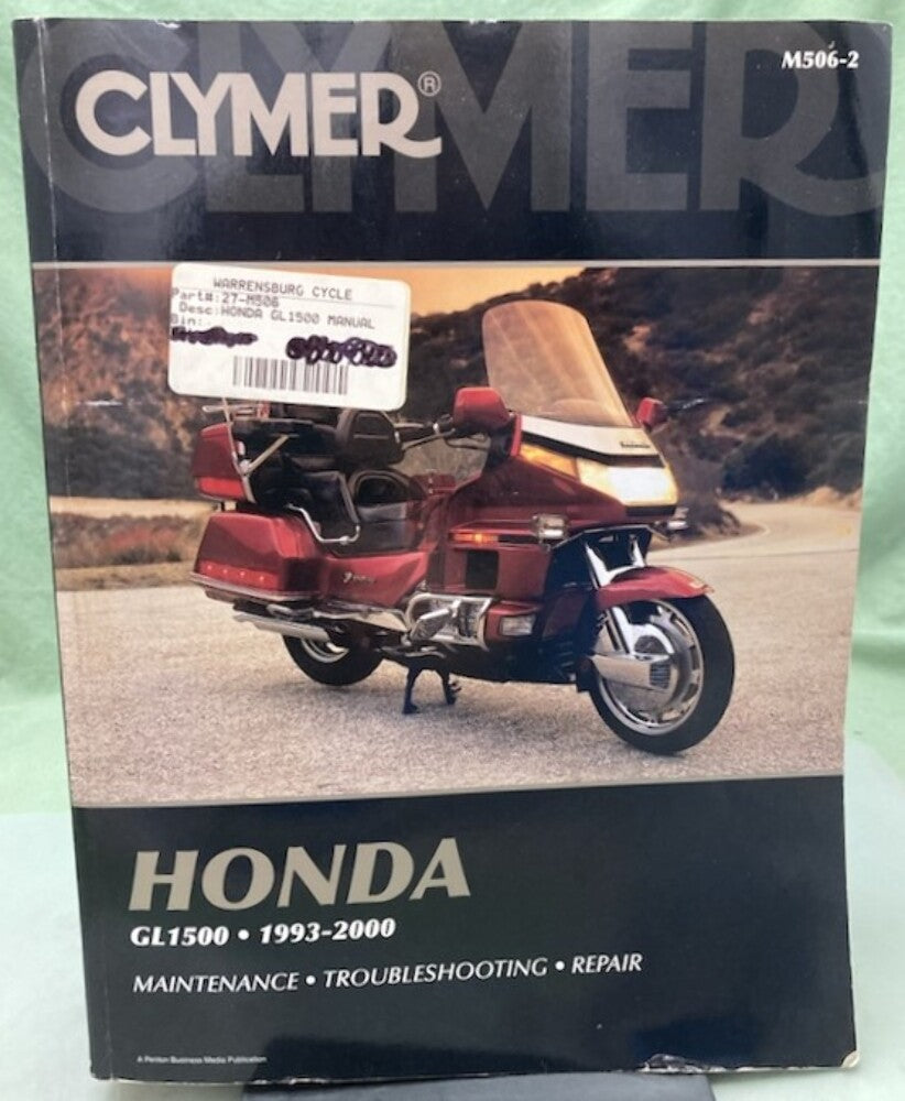 Clymer M506-2 GL1500 Service Manual '93-'00 Genuine